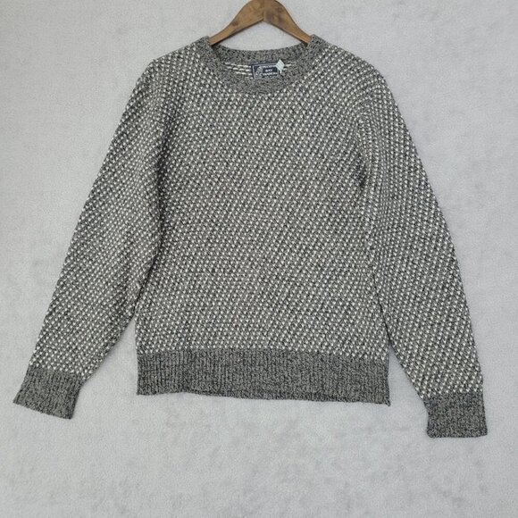 Vintage Peconic Bay Traders Wool Blend Bird eye Crewneck Sweater Men's  L  JCT - Picture 1 of 7
